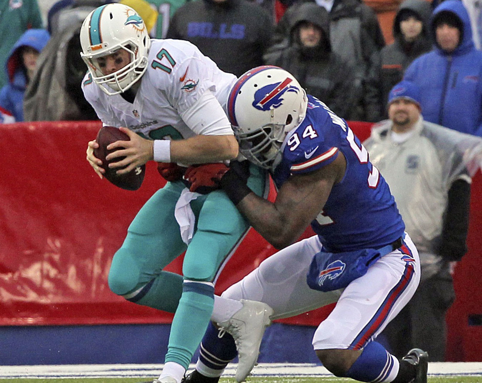 23. Mario Williams, defensive end, $120.4 million